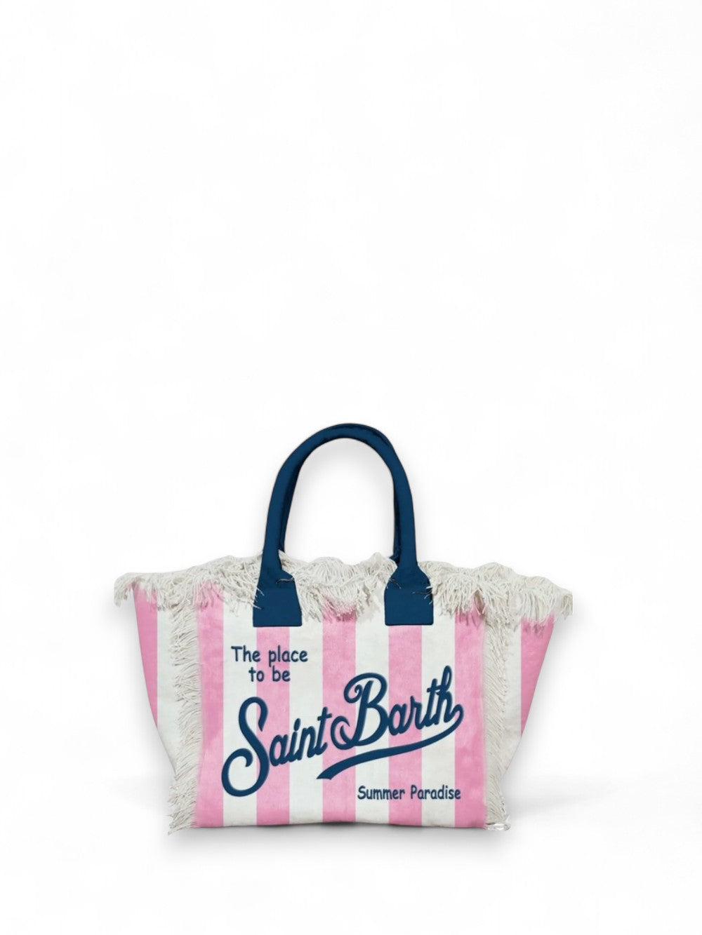 Saint Barth Borsa a tracolla Donna Rosa/panna VAMI001 VANITY