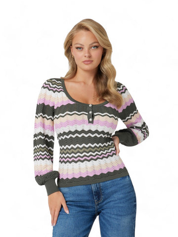 Maglia Donna - MALIBU SAGE MIX COMB