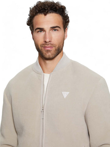 Felpa zip Uomo - Pasadena Stone