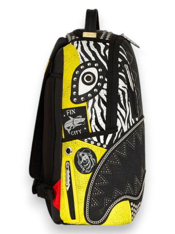 Zaino Sprayground PUNK ROCK SHARK 1 Unisex - Multicolore