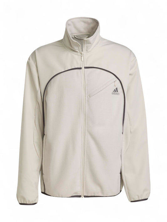 Felpa zip Uomo - Beige