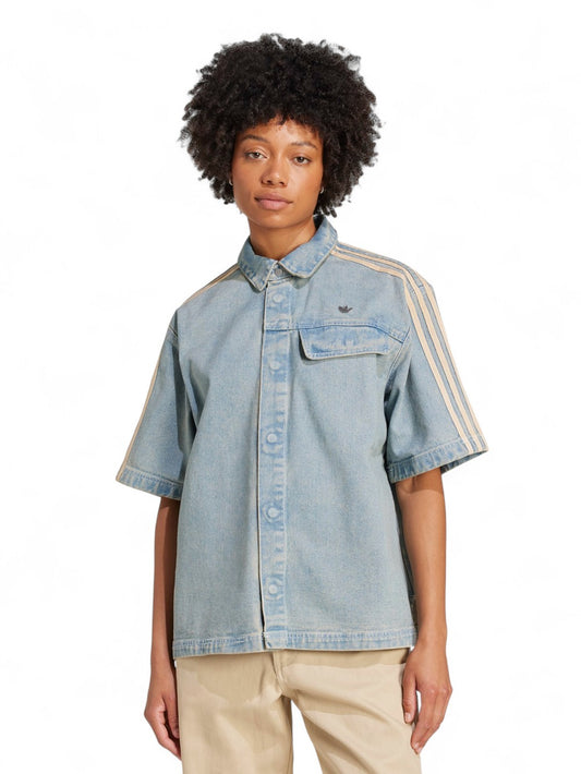 Camicia m/c Uomo - denim