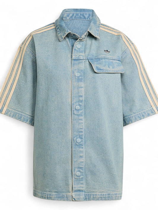 Camicia m/c Uomo - denim