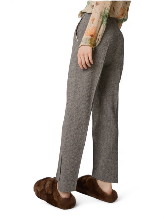 Pantalone Donna - Beige/nero