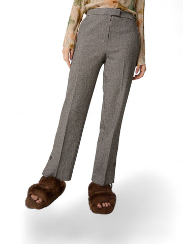 Pantalone Donna - Beige/nero