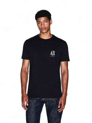Armani Exchange T-Shirt 100% Cotton - T-Shirt Uomo - Nero