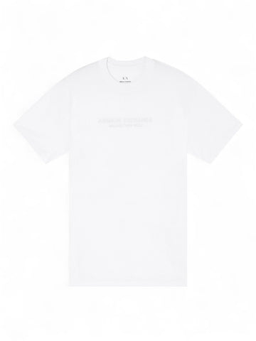 Armani Exchange T-Shirt 100% Cotton - T-Shirt Uomo - Bianco