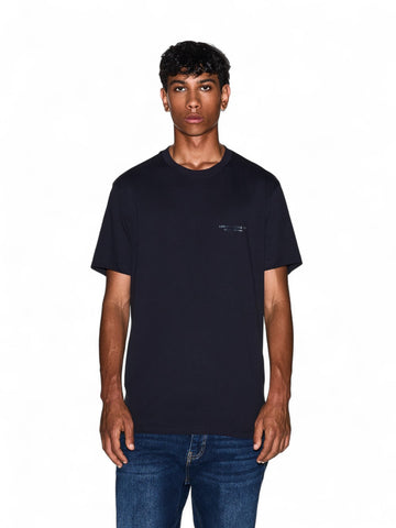 Armani Exchange T-Shirt 100% Cotton - T-Shirt Uomo - Blu