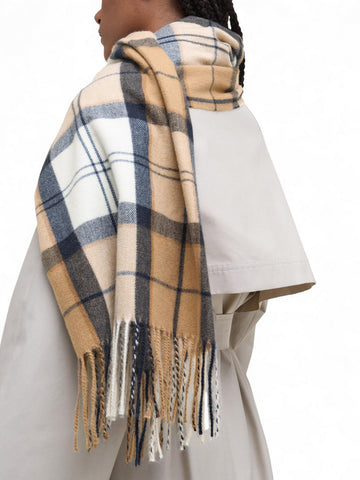 Sciarpa Donna - HESSIAN Blu TARTAN