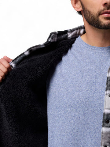 Giacca Uomo - Nero/bianco/grigio