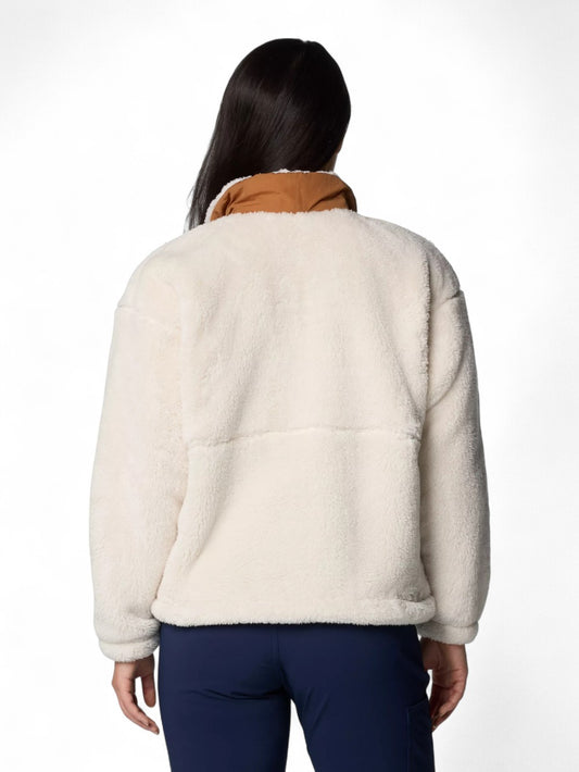 Felpa zip Donna - Panna