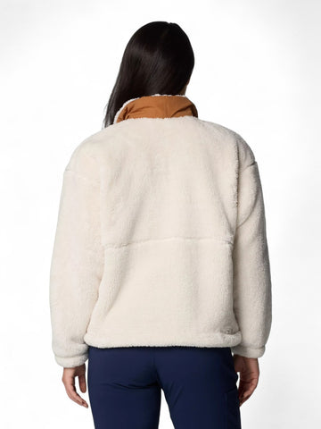 Felpa zip Donna - Panna