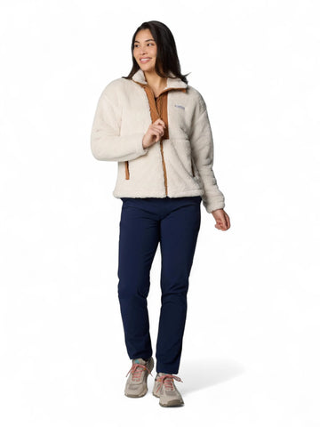 Felpa zip Donna - Panna