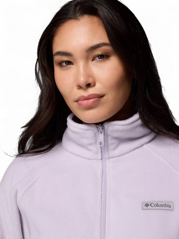 Felpa zip Donna - Lilla