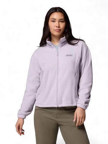 Felpa zip Donna - Lilla