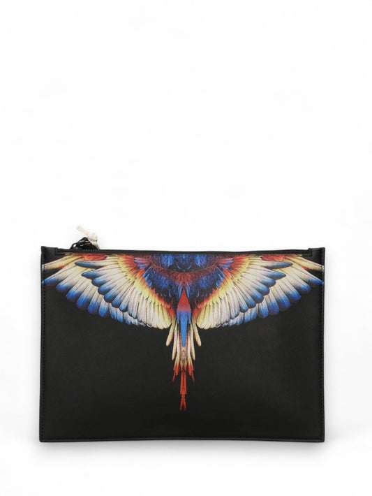 Pochette Uomo - NERO/ YELLOW WINGS