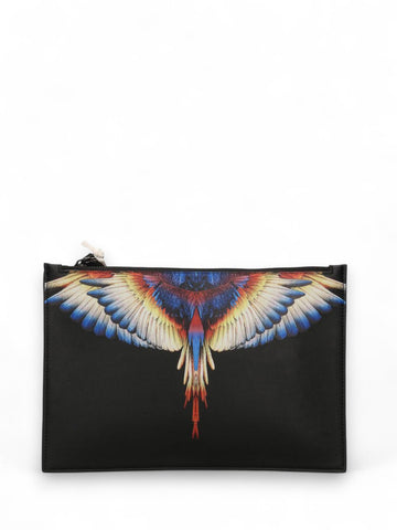 Pochette Uomo - NERO/ YELLOW WINGS