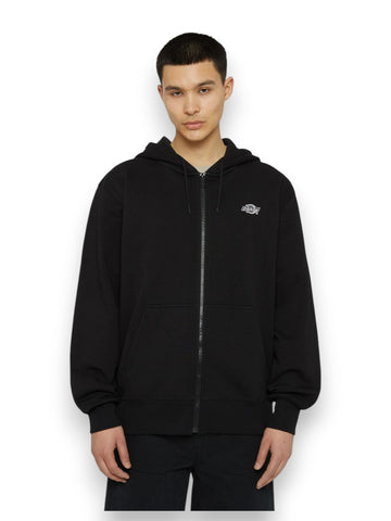 Felpa zip Uomo - Nero