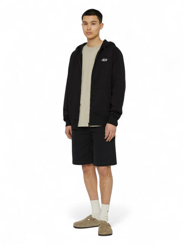 Felpa zip Uomo - Nero