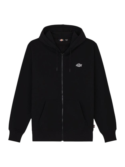 Felpa zip Uomo - Nero