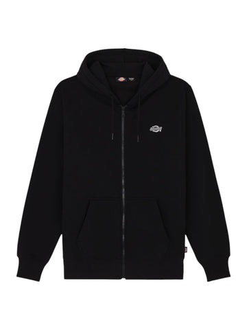 Felpa zip Uomo - Nero