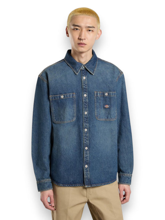 Camicia Uomo - Beige/Blue