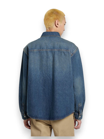 Camicia Uomo - Beige/Blue