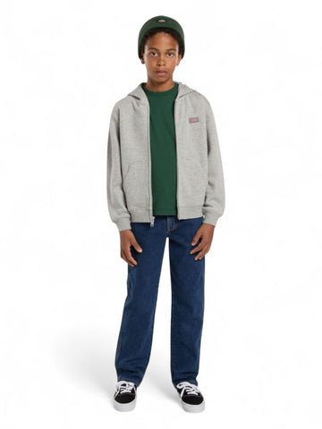 Felpa zip Bambini - Grigio