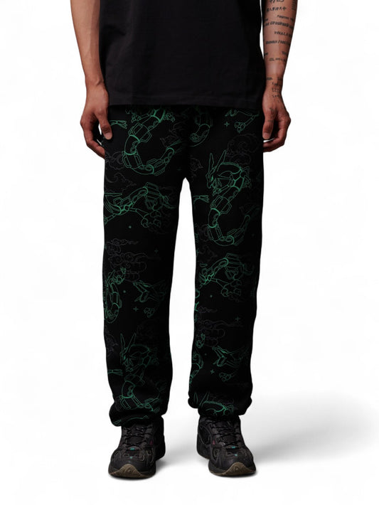 Pantalone tuta Uomo - Rayquaza Pattern