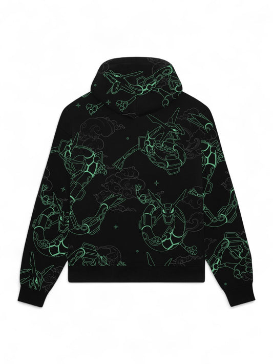 Felpa Uomo - Rayquaza Pattern