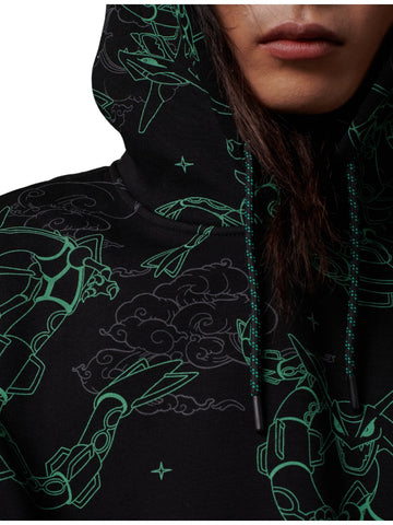 Felpa Uomo - Rayquaza Pattern