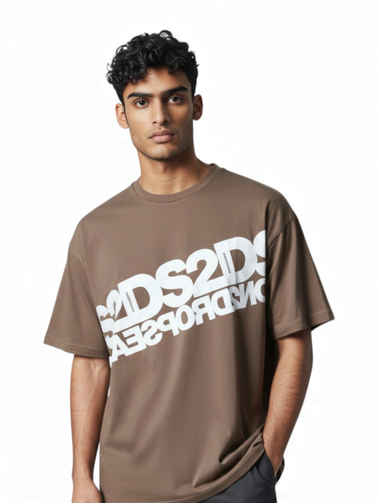 T-shirt Uomo - Nocciola