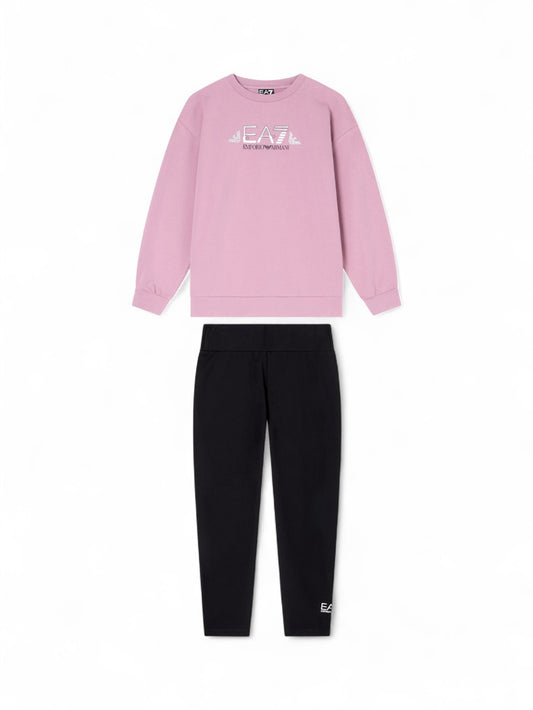Tracksuit Bambina - Lilla / Nero