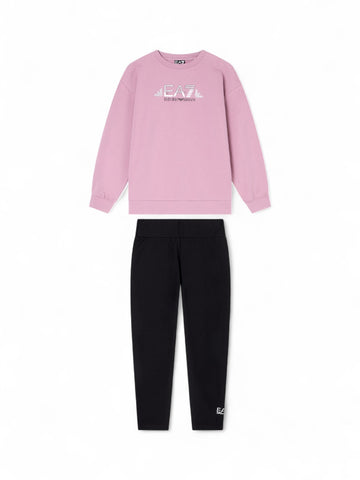 Tracksuit Bambina - Lilla / Nero