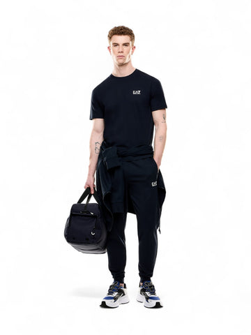 EA7 T-shirt 100% Cotton - T-Shirt Uomo - Blu