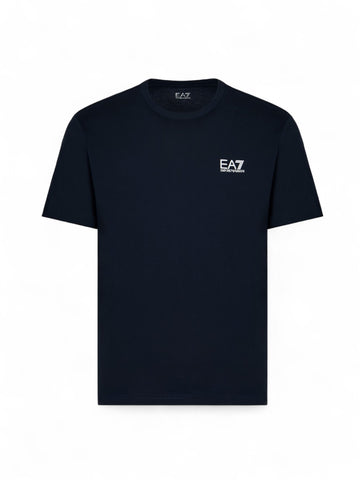 EA7 T-shirt 100% Cotton - T-Shirt Uomo - Blu