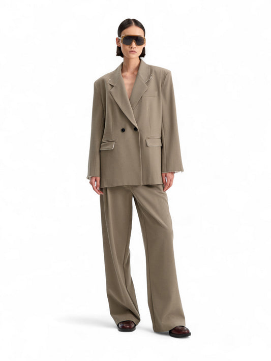 Pantalone Donna - Fango