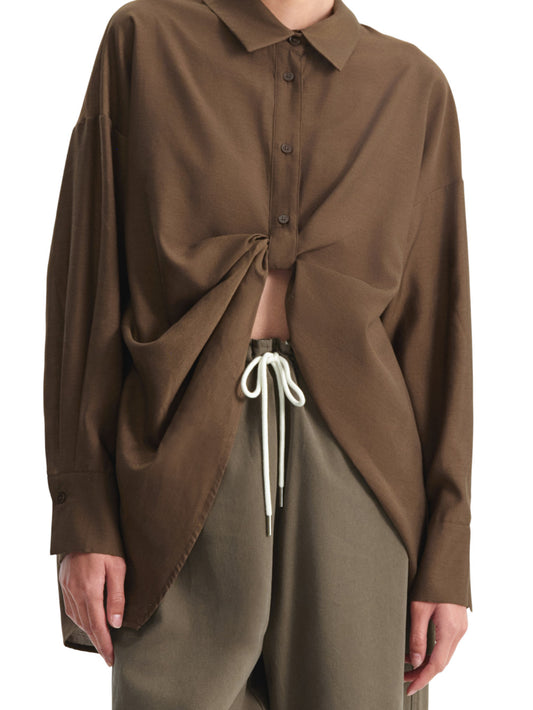 Camicia Donna - Marrone