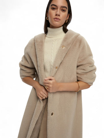 Pelliccia Donna - Grigio perla