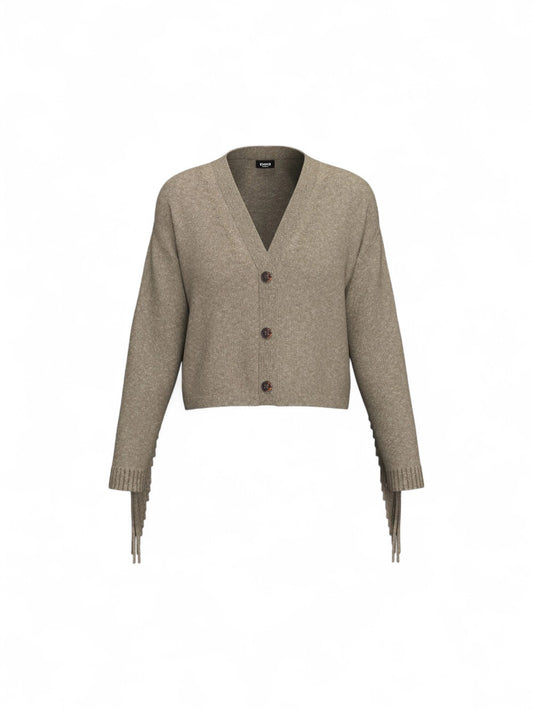 Cardigan Donna - Tortora