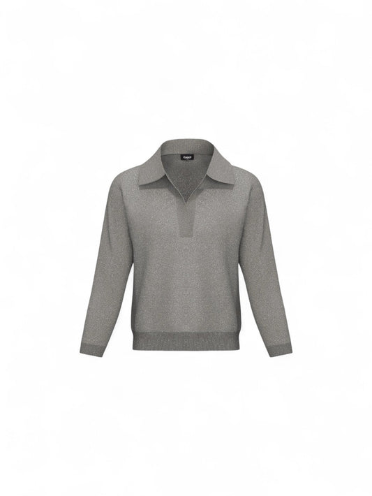 Top Donna - Grigio chiaro