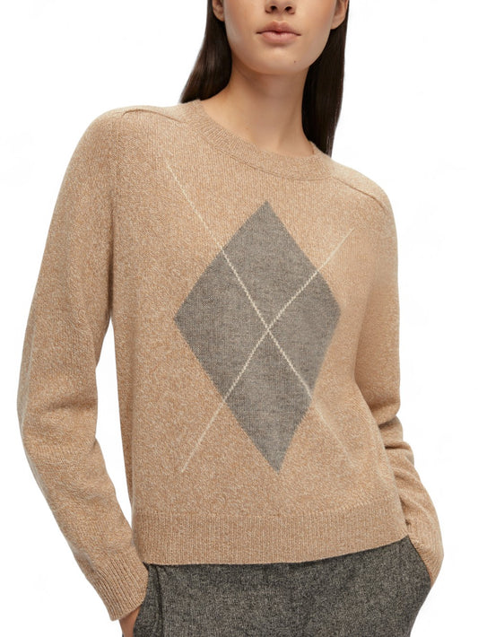 Top Donna - Cammello