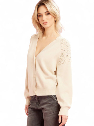 Cardigan Donna - Naturale