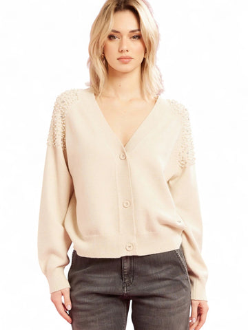 Cardigan Donna - Naturale