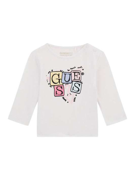 T-shirt m/l Bambina - Bianco