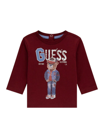 T-shirt m/l Bambino - Vino