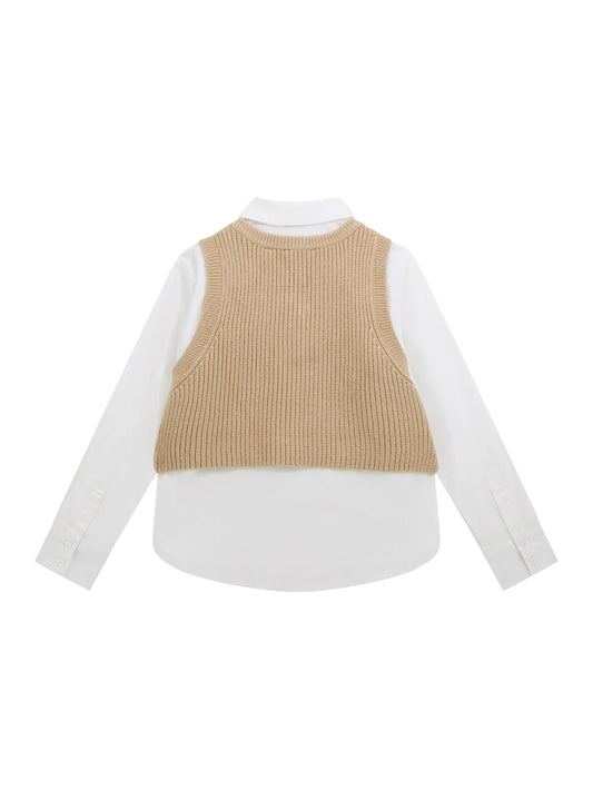 Camicia Bambina - Bianco