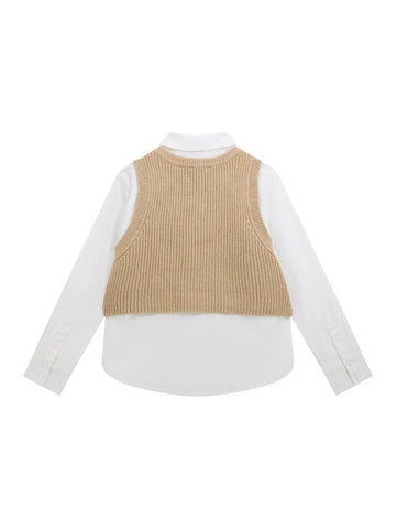 Camicia Bambina - Bianco