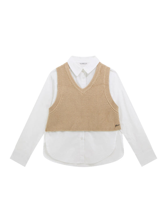 Camicia Bambina - Bianco