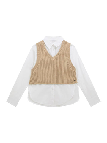 Camicia Bambina - Bianco